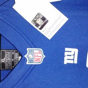Nike Dri-FIT NFL NWT Legend Jersey Malik Nabers New York Giants Sz XL Authentic